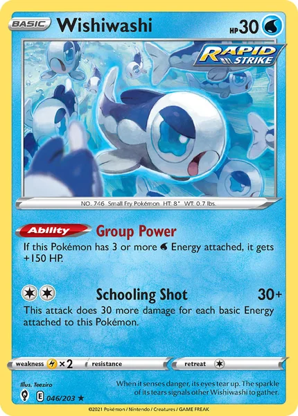Wishiwashi card image