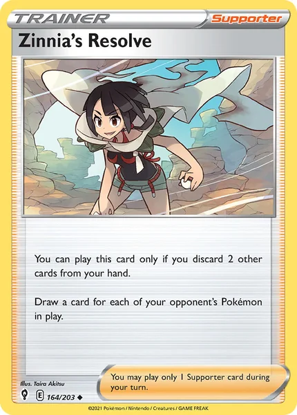 Zinnia's Resolve card image