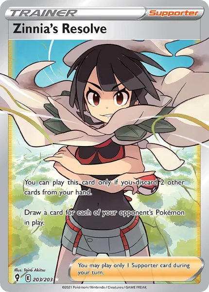 Zinnia's Resolve card image
