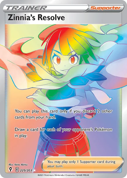Zinnia's Resolve card image