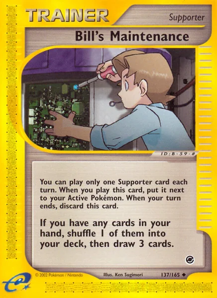 Bill's Maintenance card image