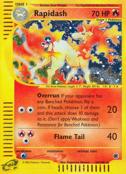 Rapidash card image