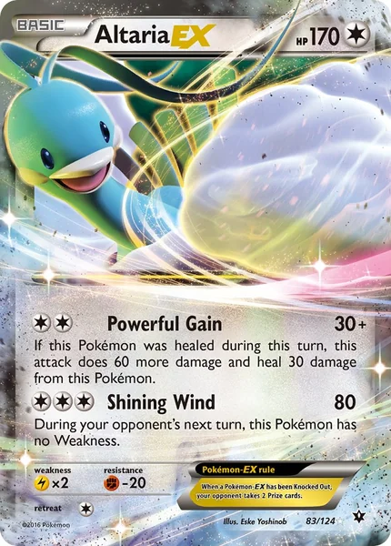 Altaria EX card image