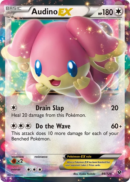 Audino EX card image