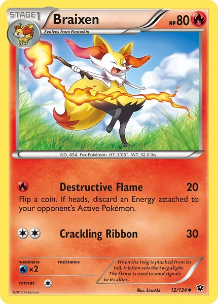 Braixen card image