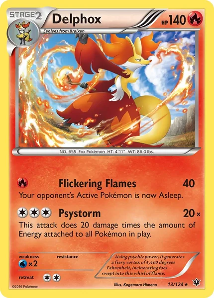 Delphox card image