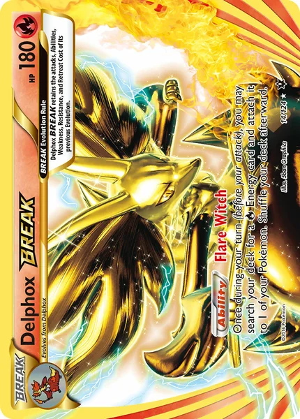 Delphox BREAK card image