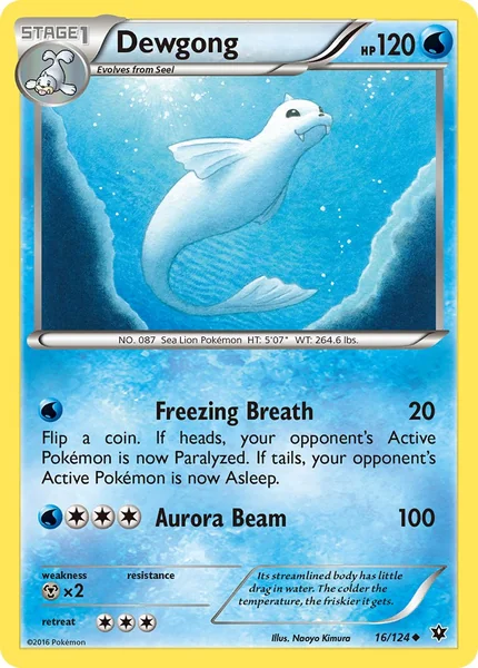 Dewgong card image