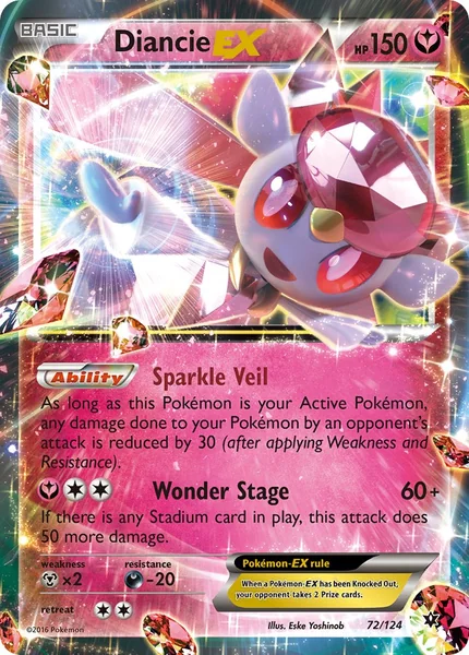 Diancie EX card image