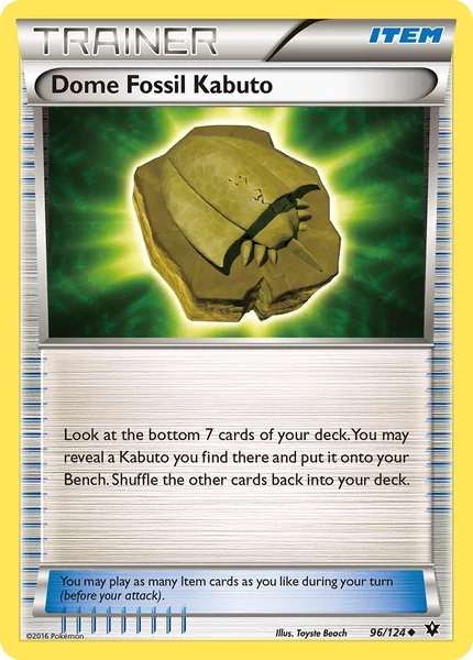 Dome Fossil Kabuto card image