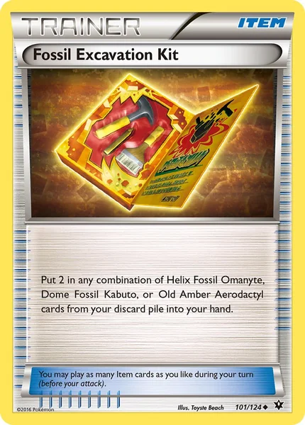 Fossil Excavation Kit card image