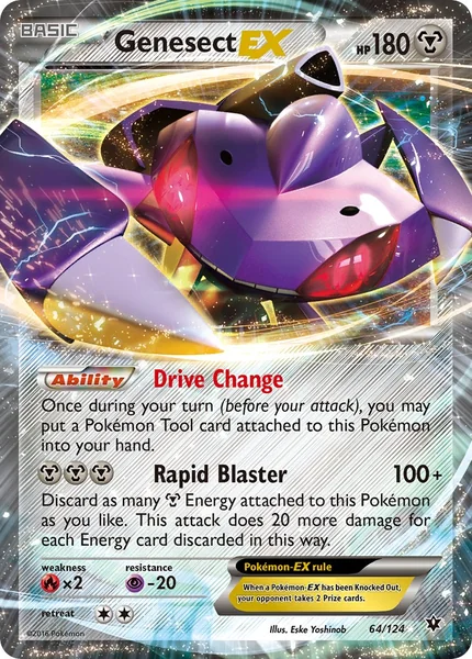 Genesect EX card image