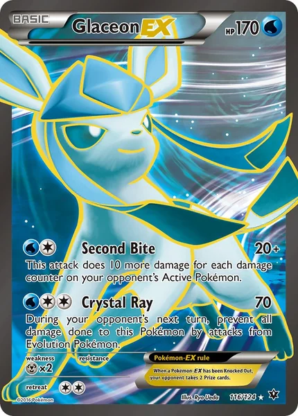 Glaceon EX card image