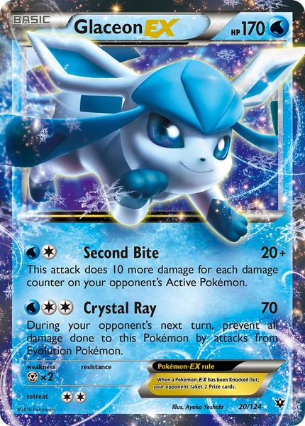 Glaceon EX card image