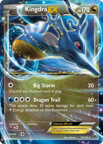 Kingdra EX card image