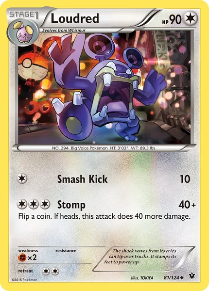 Loudred card image