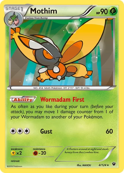 Mothim card image