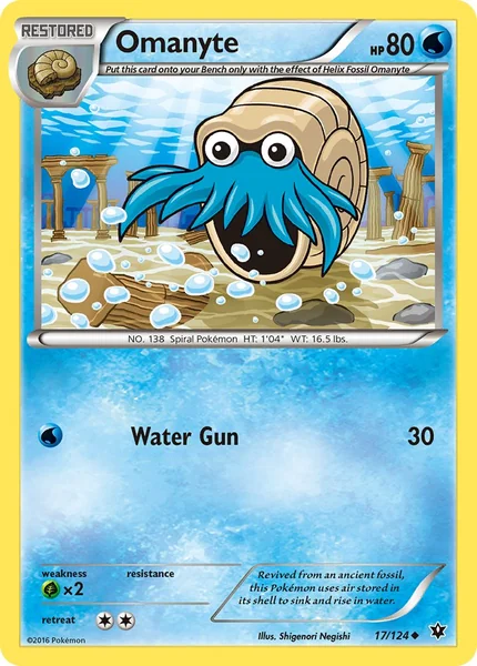Omanyte card image