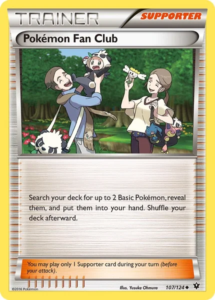 Pokemon Fan Club card image