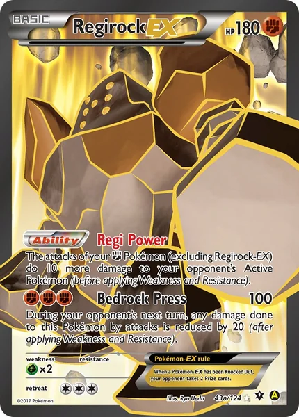 Regirock EX card image