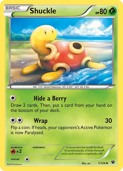 Shuckle card image