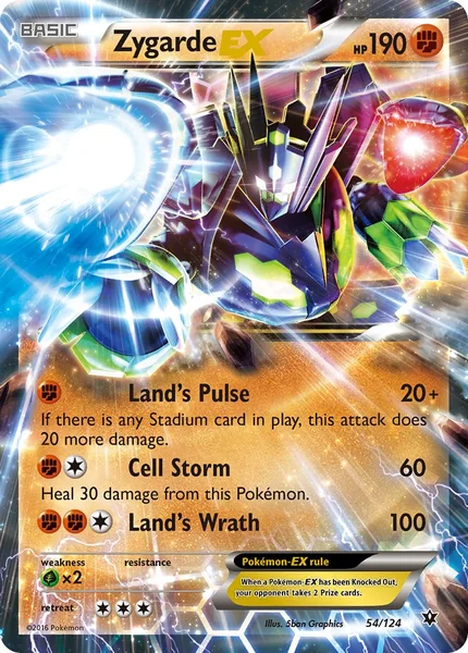 Zygarde EX card image