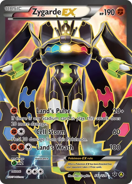 Zygarde EX card image