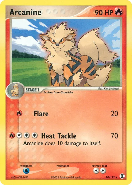 Arcanine card image