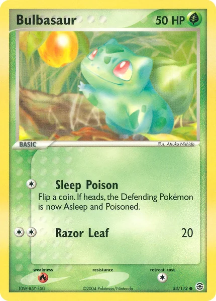 Bulbasaur card image