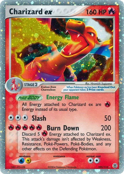 Charizard EX card image