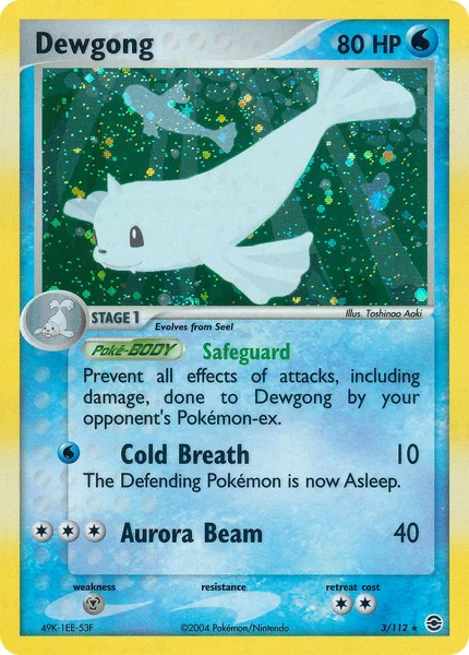 Dewgong card image