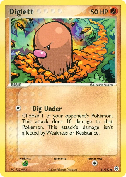 Diglett card image