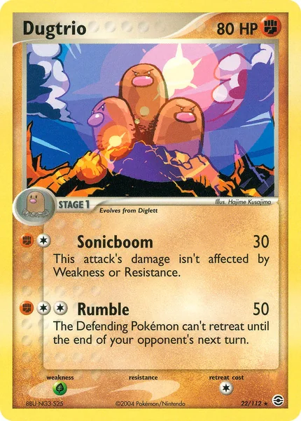 Dugtrio card image