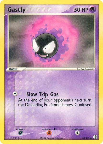 Gastly card image