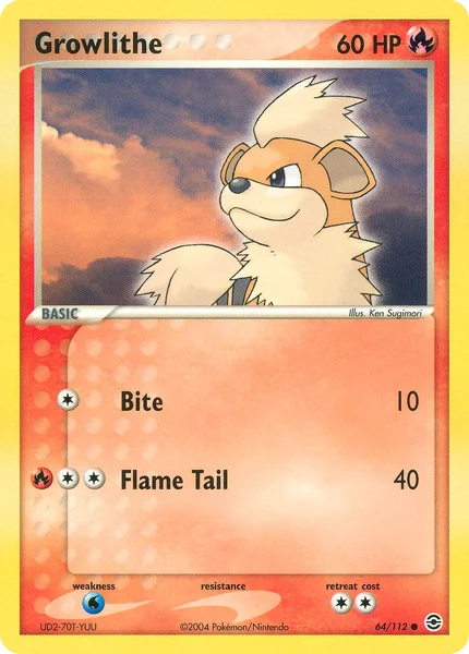 Growlithe card image