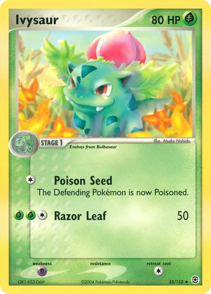 Ivysaur card image