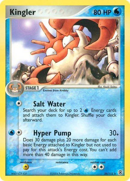 Kingler card image