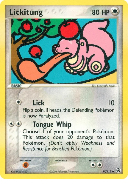 Lickitung card image