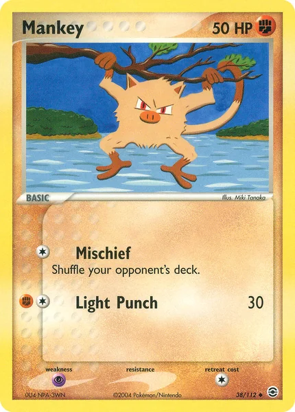 Mankey card image