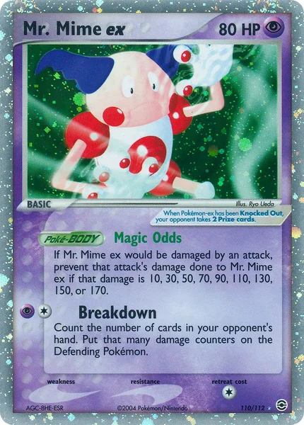 Mr. Mime EX card image