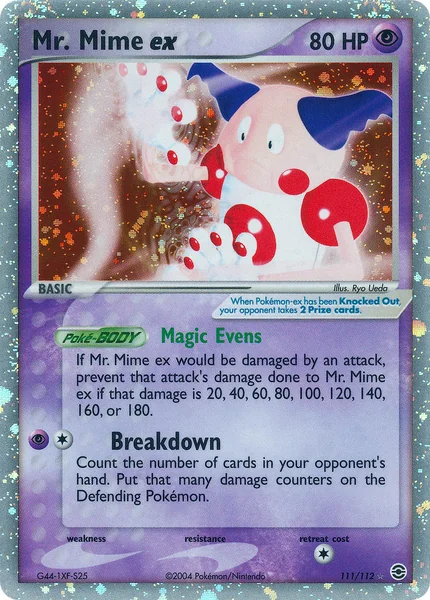 Mr. Mime EX card image