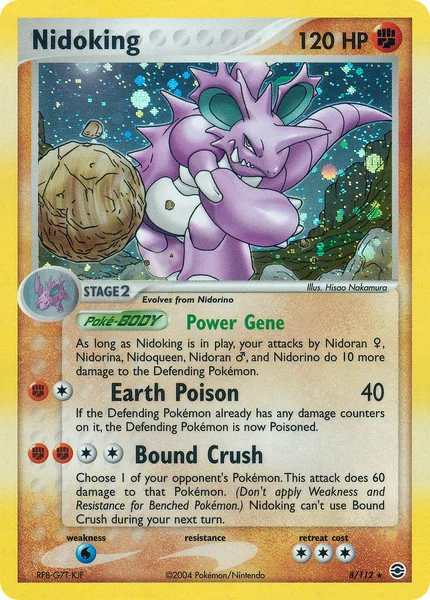 Nidoking card image