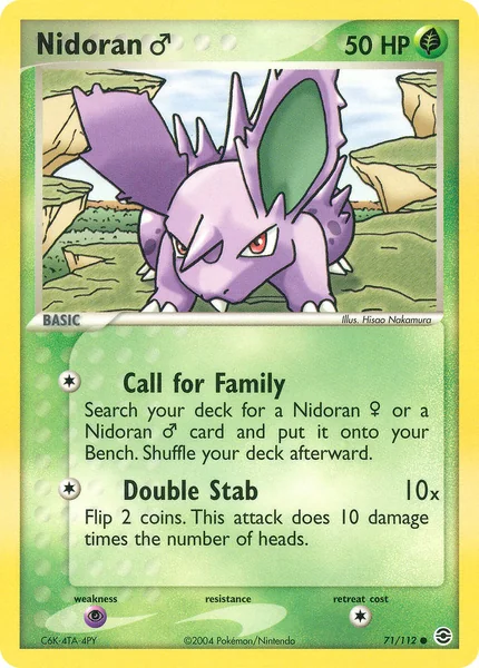 Nidoran card image