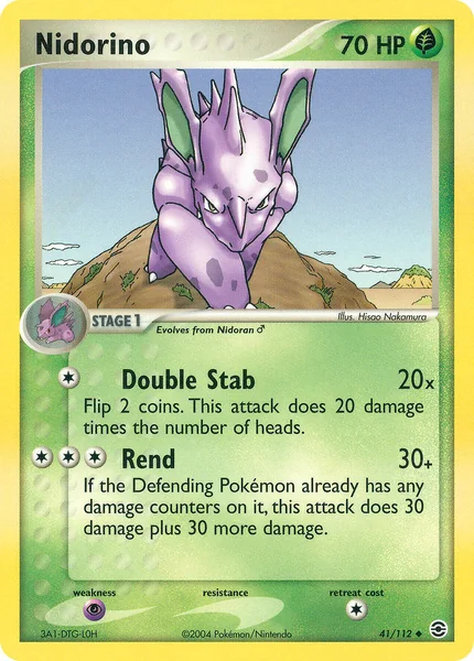 Nidorino card image