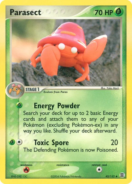Parasect card image