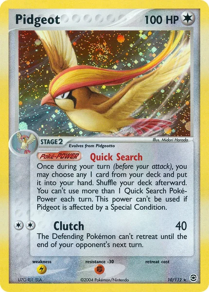 Pidgeot card image
