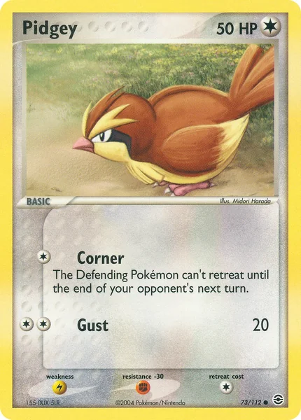 Pidgey card image