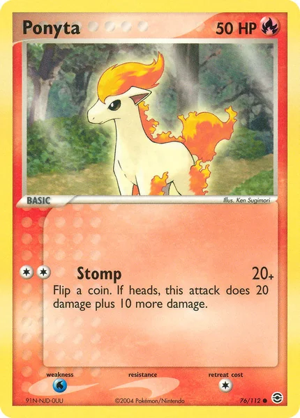 Ponyta card image