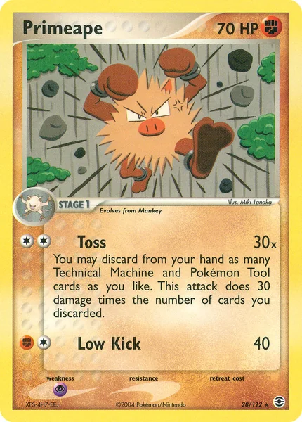 Primeape card image