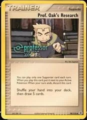 Professor Oak's Research card image